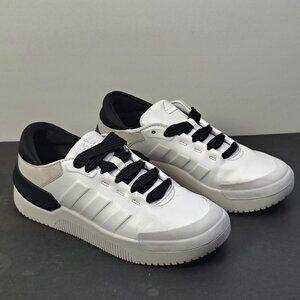 Adidas HP9459 Court Funk Womens Size 7 White Black Chunky Stacked Sneaker Shoes